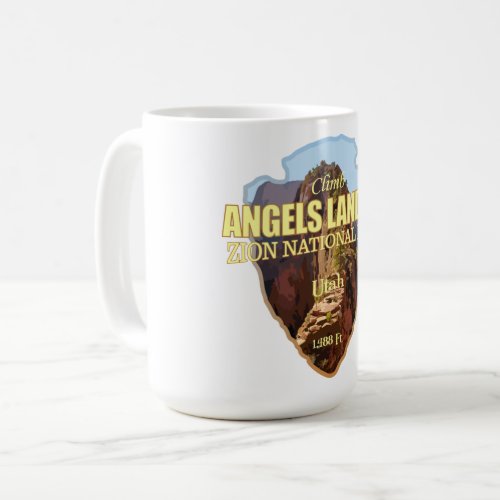 Angels Landing arrowhead Coffee Mug