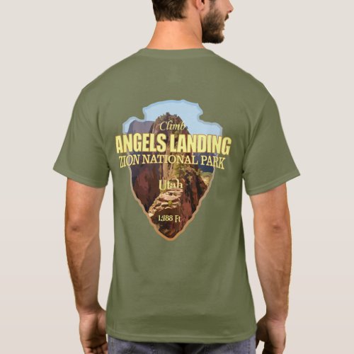 Angels Landing arrowhead T_Shirt