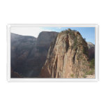 Angels Landing at Zion National Park Acrylic Tray