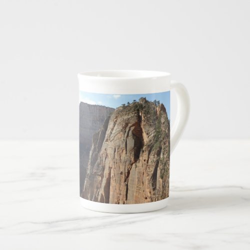 Angels Landing at Zion National Park Bone China Mug