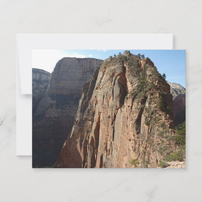 Angels Landing at Zion National Park Card (Front)