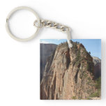 Angels Landing at Zion National Park Keychain
