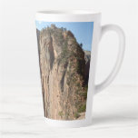 Angels Landing at Zion National Park Latte Mug