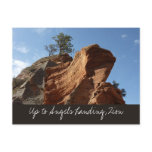 Angels Landing at Zion National Park Postcard