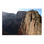 Angels Landing at Zion National Park Poster