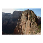 Angels Landing at Zion National Park Poster