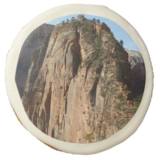 Angels Landing at Zion National Park Sugar Cookie (Front)