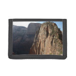 Angels Landing at Zion National Park Trifold Wallet
