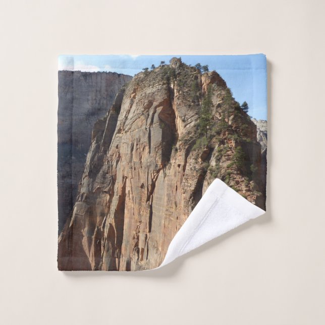 Angels Landing at Zion National Park Wash Cloth (Wash Cloth)