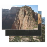 Angels Landing at Zion National Park Wrapping Paper Sheets