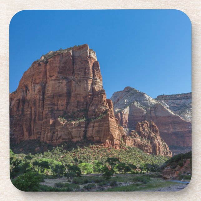 Angels Landing in Zion National Park Beverage Coaster (Front)
