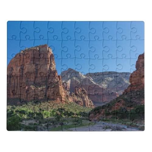 Angels Landing in Zion National Park Jigsaw Puzzle