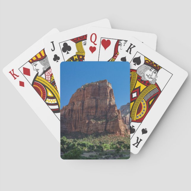 Angels Landing in Zion National Park Poker Cards (Back)