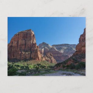 Angels Landing in Zion National Park Postcard