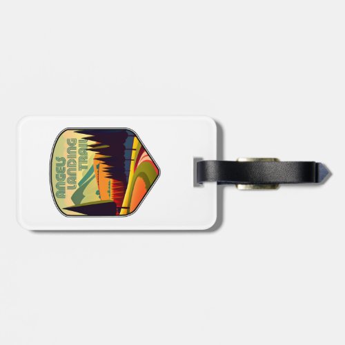 Angels Landing Trail Zion National Park Colors Luggage Tag