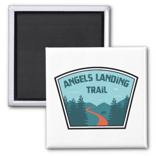 Angels Landing Trail Zion National Park Magnet