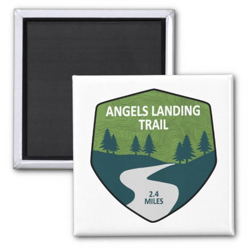 Angels Landing Trail Zion National Park Magnet