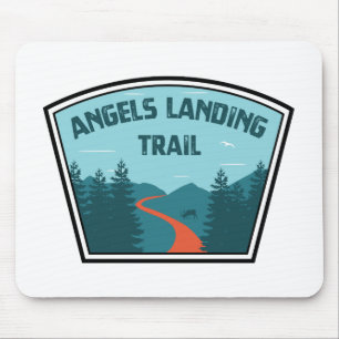 Angels Landing Trail Zion National Park Mouse Pad