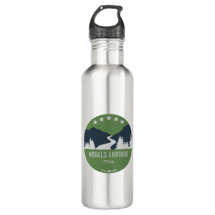 Angels Landing Trail Zion National Park Stainless Steel Water Bottle