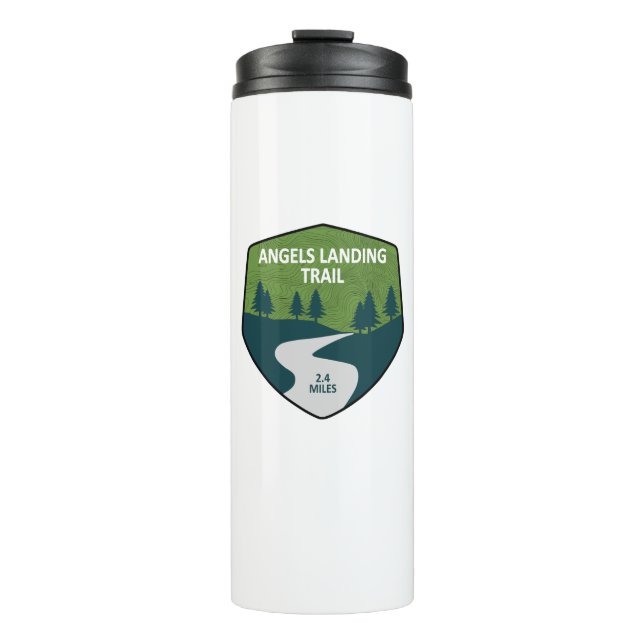 Angels Landing Trail Zion National Park Thermal Tumbler (Front)