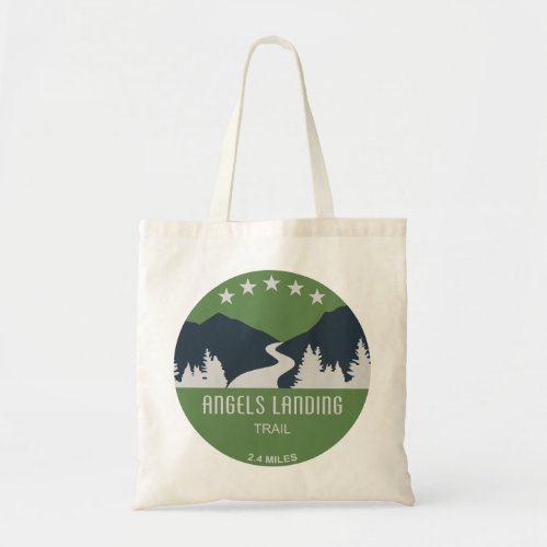 Angels Landing Trail Zion National Park Tote Bag