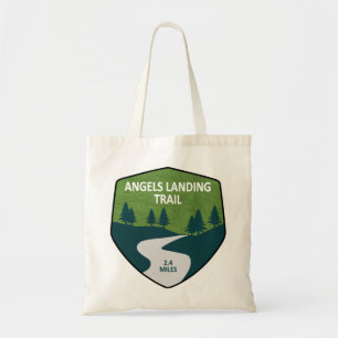 Angels Landing Trail Zion National Park Tote Bag