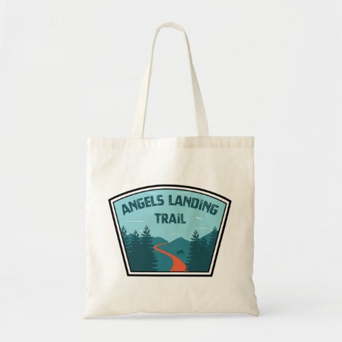 Angels Landing Trail Zion National Park Tote Bag