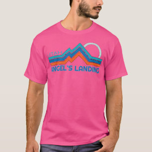 Angel'S Landing Utah Hiking The Mormon State Utaha T-Shirt