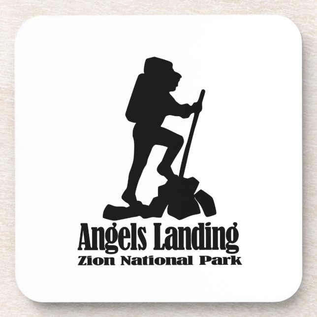 Angels Landing - Zion National Park Beverage Coaster (Front)