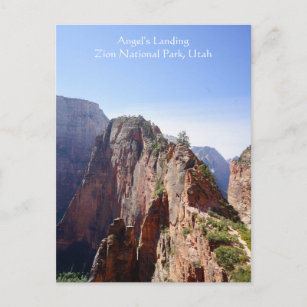 Angel's Landing Zion National Park, Utah Postcard