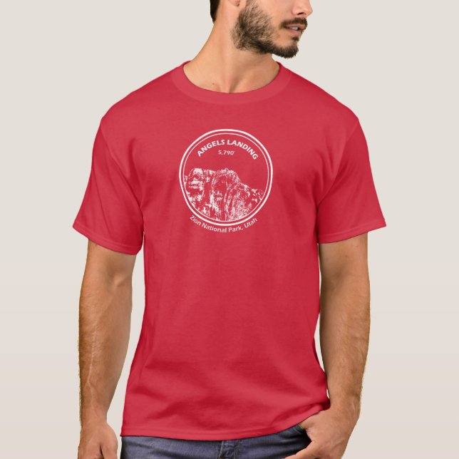 Angels Landing, Zion Tshirt (Front)