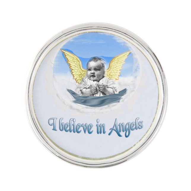 Angels Lapel Pin (Front)