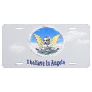 Angels License Plate