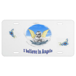 Angels License Plate