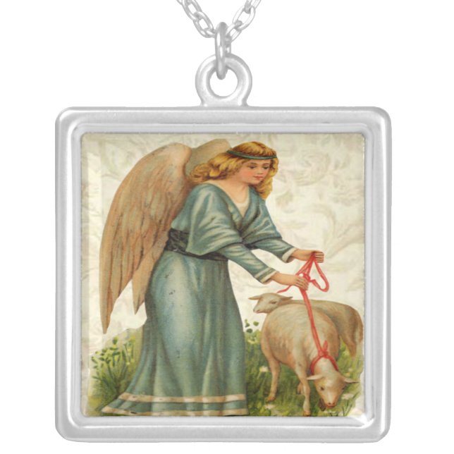 Angels Little Lamb Necklace (Front)