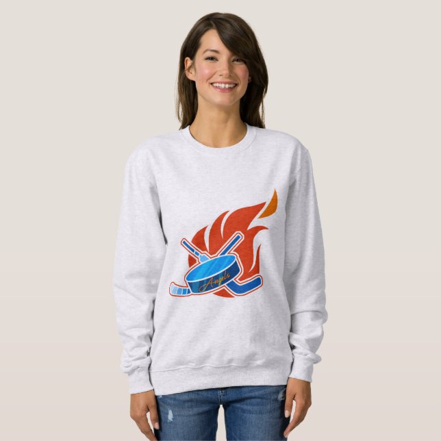 Angels Logo - Lightwood 89 Sweatshirt (Front Full)