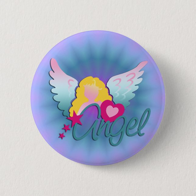Angels Love Button (Front)