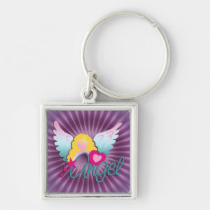 Angels Love Keychain