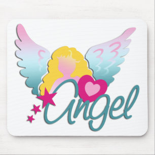 Angels Love Mouse Pad