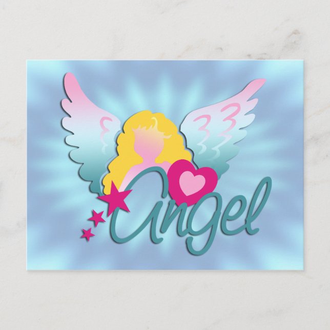 Angels Love Postcard (Front)