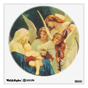 angels lullaby wall sticker