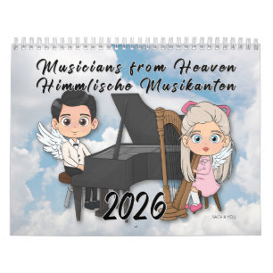 Angels Making Music – Musicians from Heaven 2026 Calendar