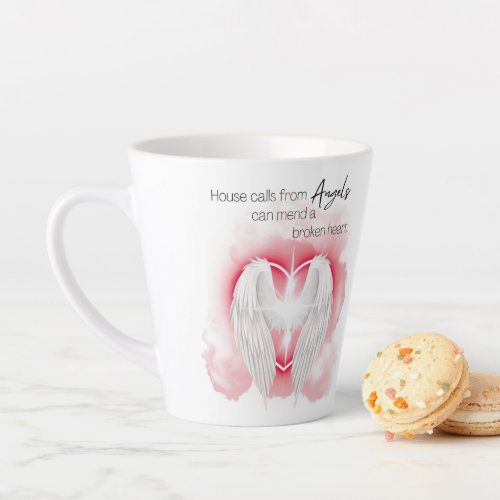 Angels  Mend a Broken Heart Small Latte Mug