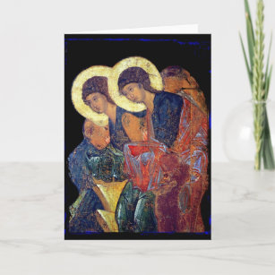 orthodox cards annunciation angels card