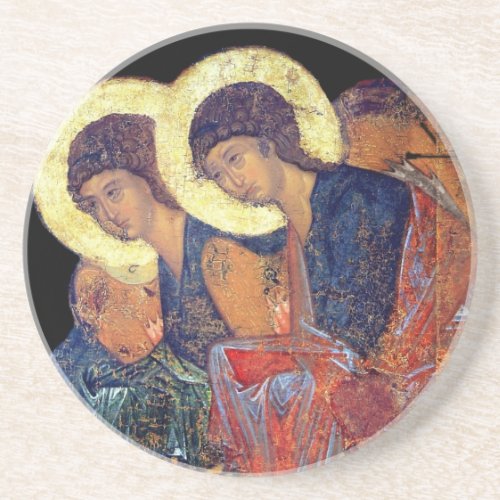 Angels of Annunciation Sandstone Coaster