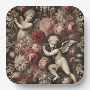 Angels of Discord – Gothic Baroque Paper Plates