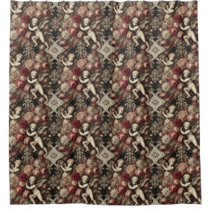 Angels of Discord – Gothic Baroque  Shower Curtain