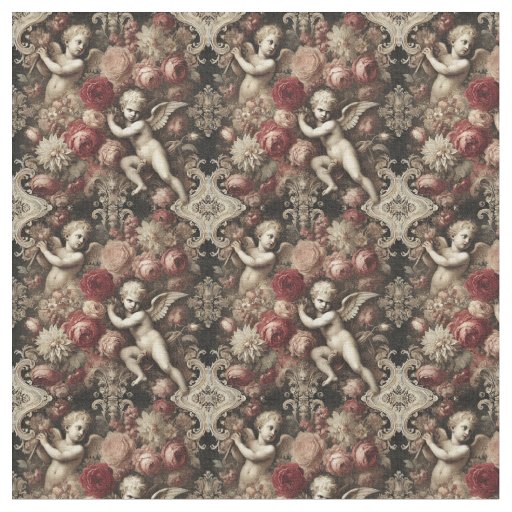 Angels of Discord – Gothic Dense Tile Fabric