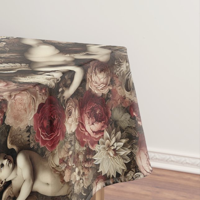 Angels of Discord – Gothic Large Pattern Tablecloth (In Situ)