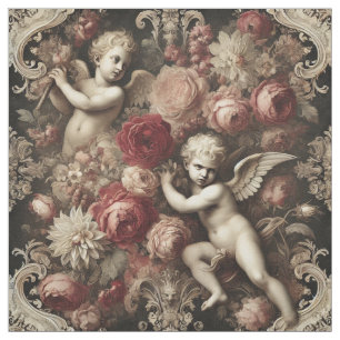 Angels of Discord – Gothic Statement Tile Fabric